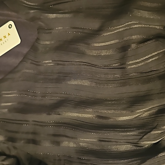 Jon & Anna Contemporary Semi-Sheer V-neck Blouse - Picture 10 of 10